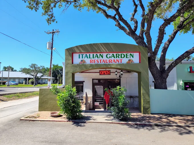 Italian Garden Restaurant storefront and entrance
