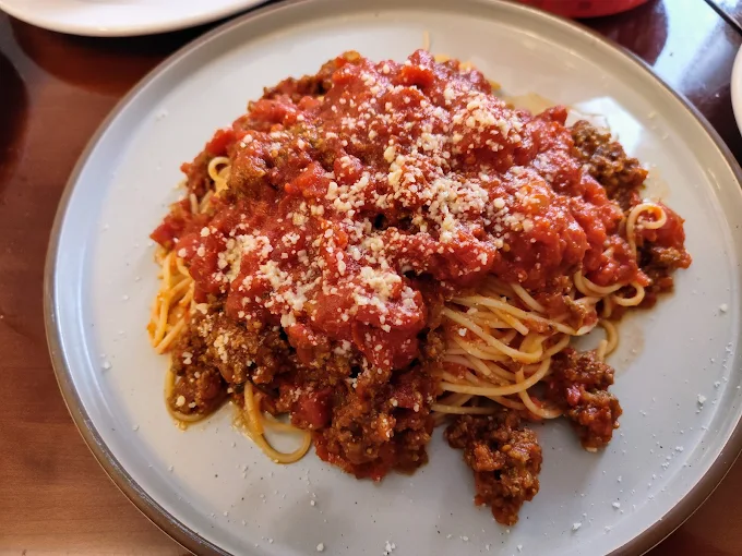 Spaghetti with meat sauce